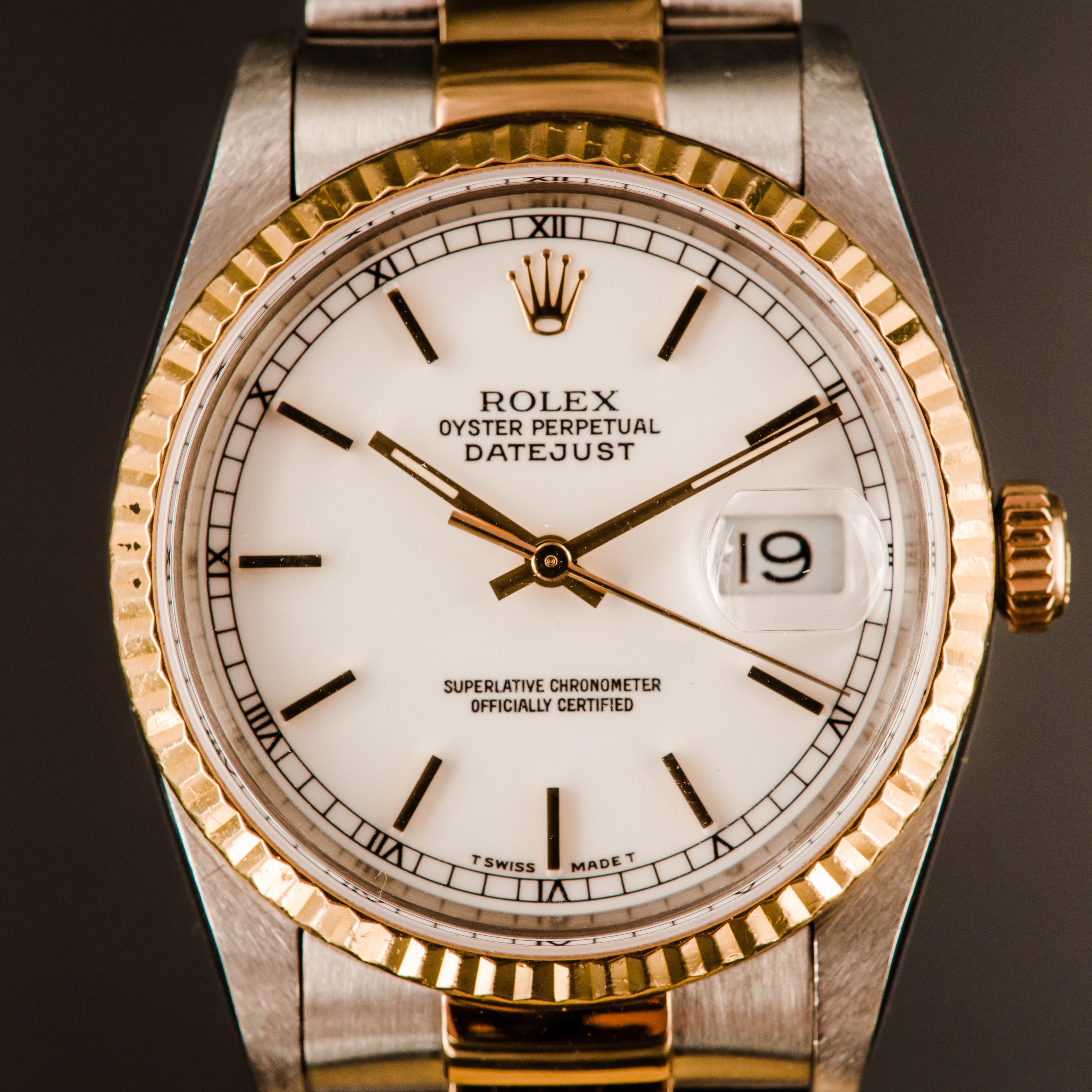 Rolex Oyster Perpetual Datejust Or Acier - Full set - L'Atelier du Temps