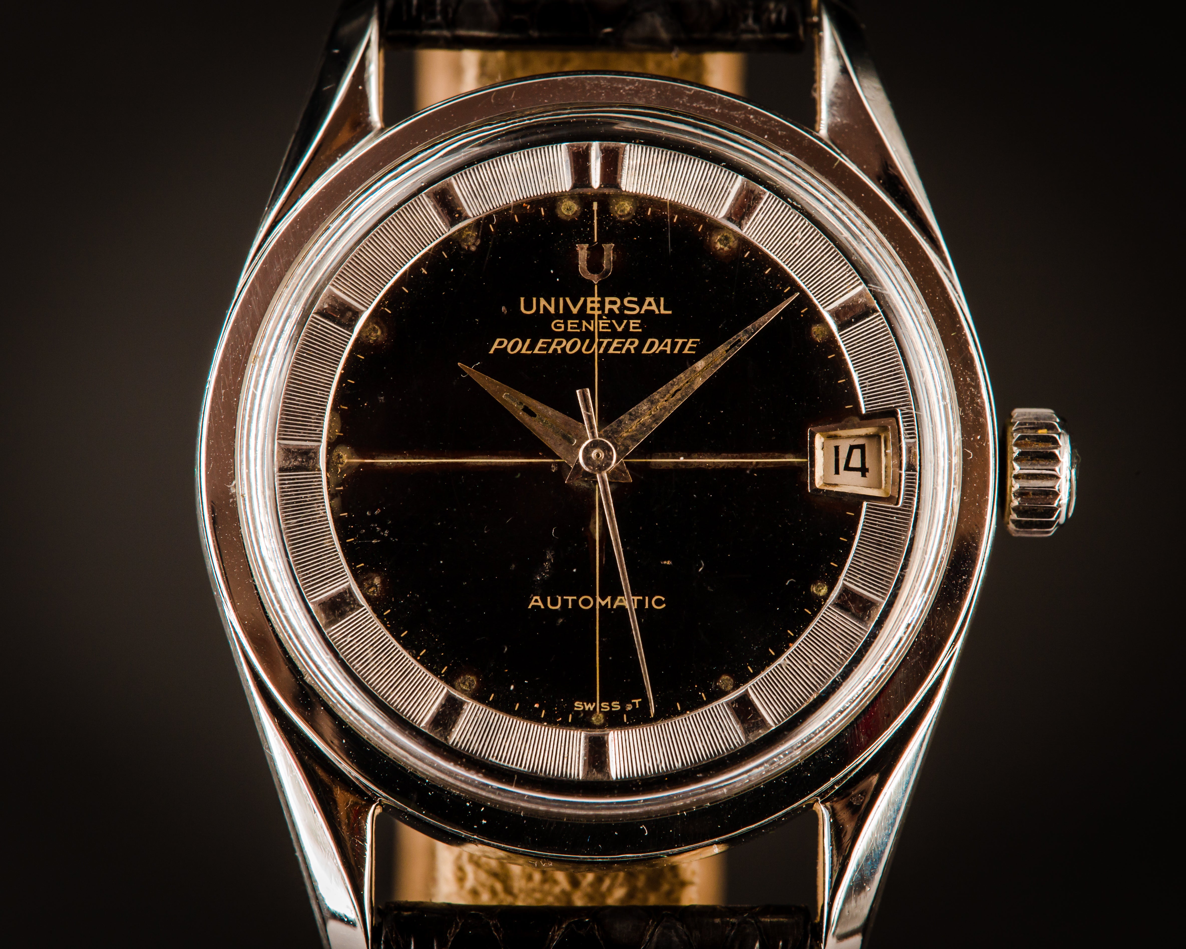 Universal Genève Polerouter Date Big Crown - L'Atelier du Temps
