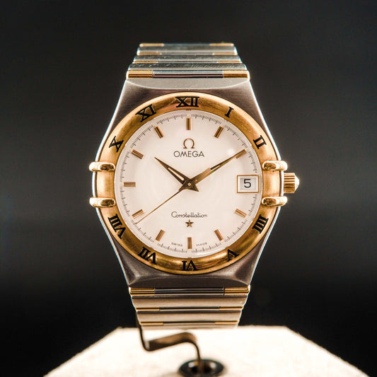 Omega Constellation Manhattan Date - Or & Acier - 1998 - L'Atelier du Temps