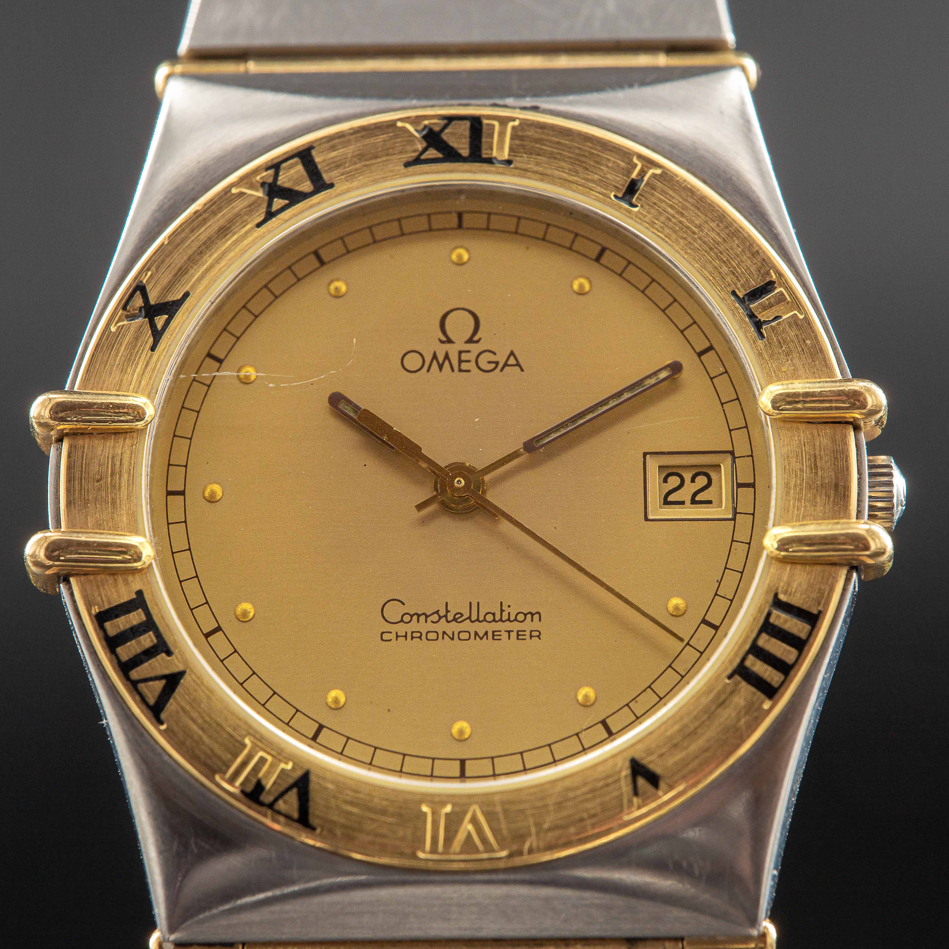 Omega Constellation Manhattan Or & Acier - 1995 - L'Atelier du Temps