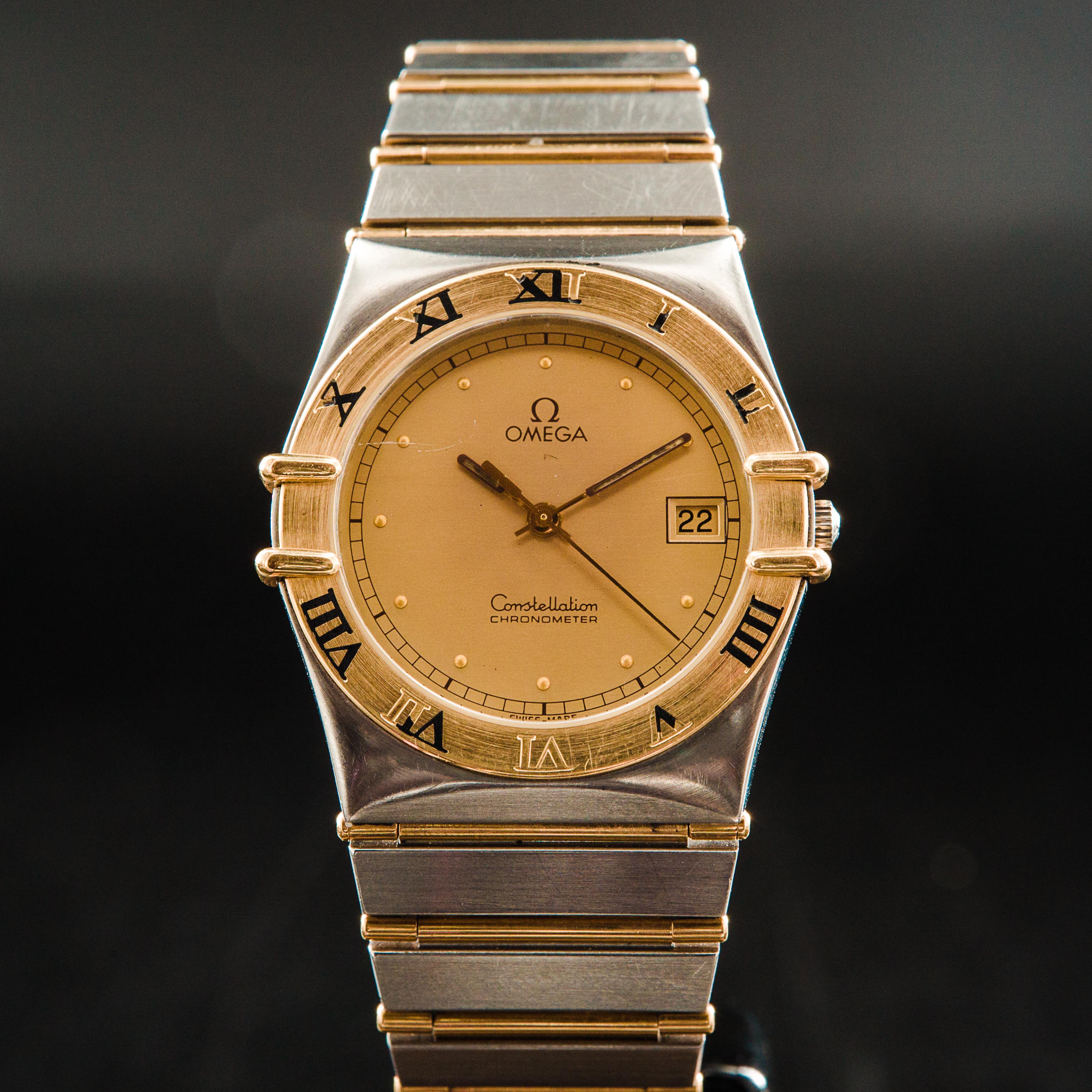 Omega Constellation Manhattan Or & Acier - 1995 - L'Atelier du Temps