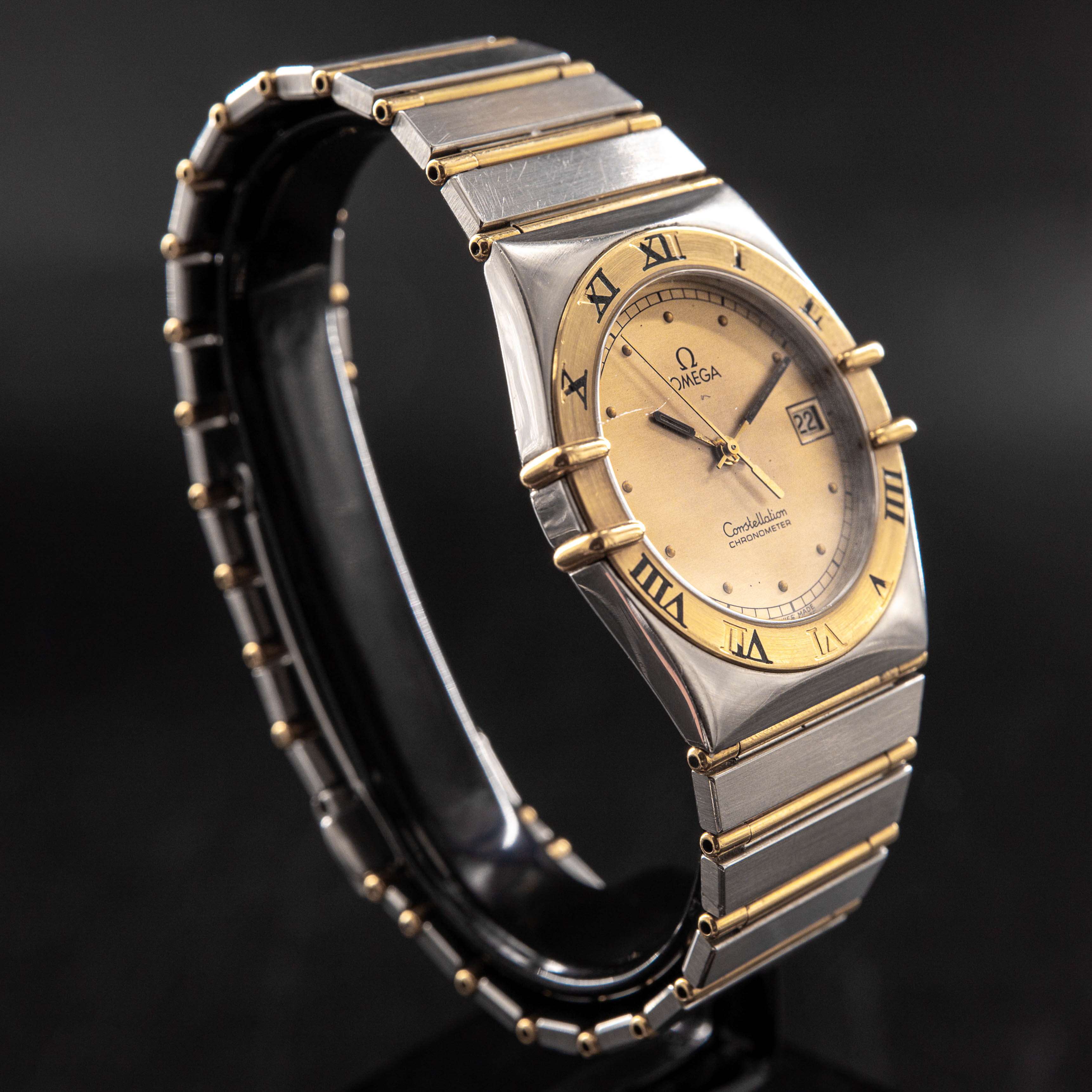 Omega Constellation Manhattan Or & Acier - 1995 - L'Atelier du Temps