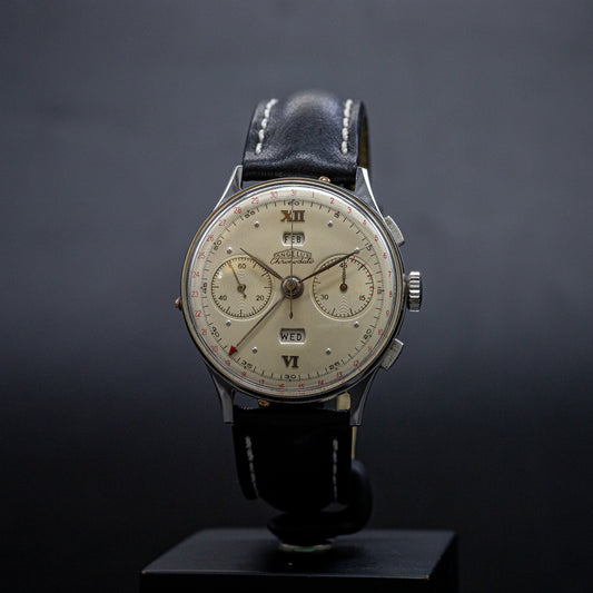 Angelus Chronodato Acier - Triple Date - L'Atelier du Temps