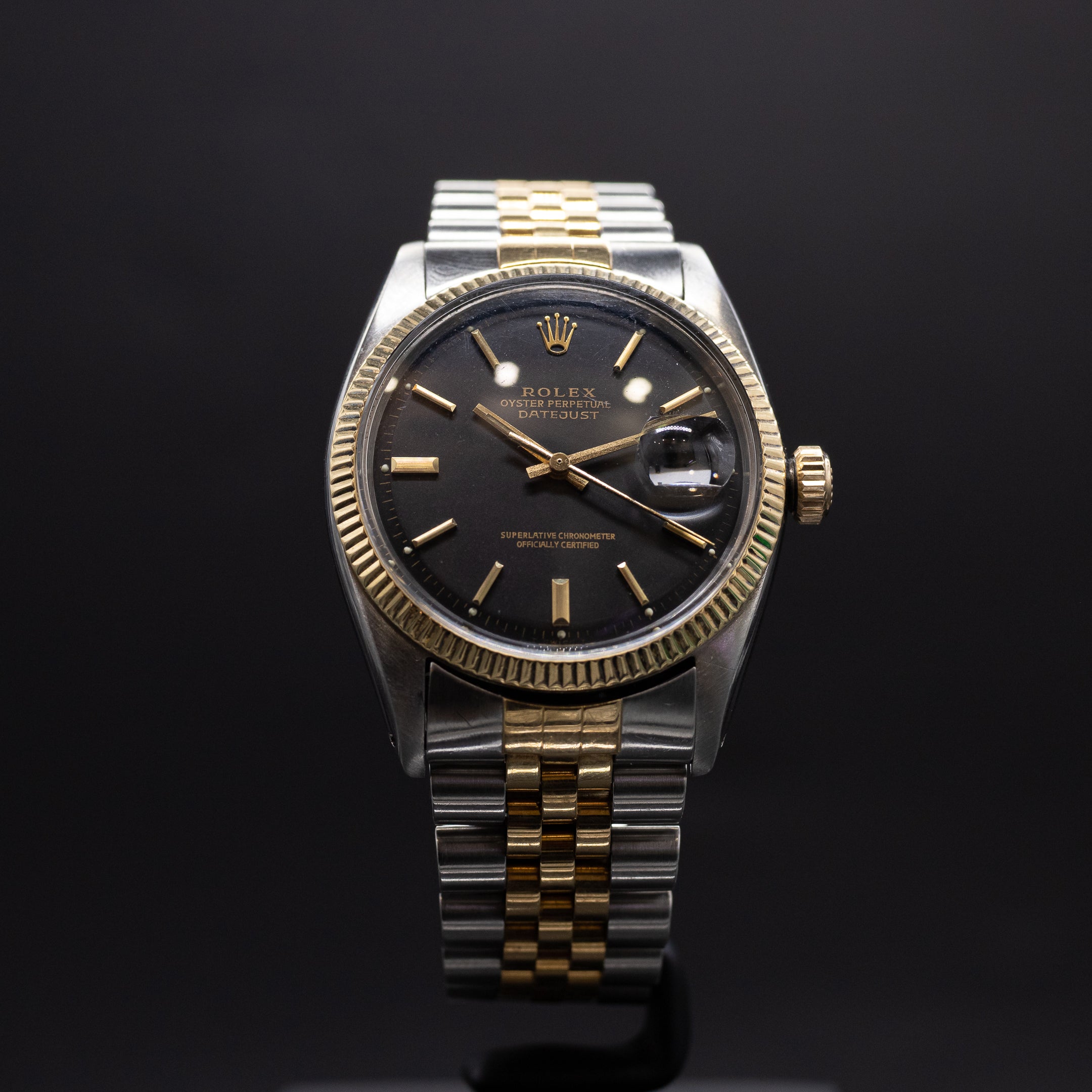 Rolex Datejust Or et Acier - L'Atelier du Temps
