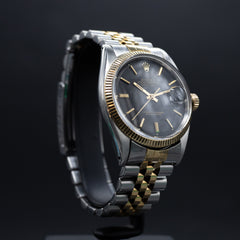 Rolex Datejust Or et Acier - L'Atelier du Temps