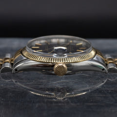 Rolex Datejust Or et Acier - L'Atelier du Temps