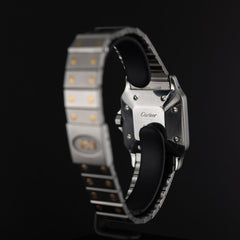 Cartier Santos ref 2961 en or et acier