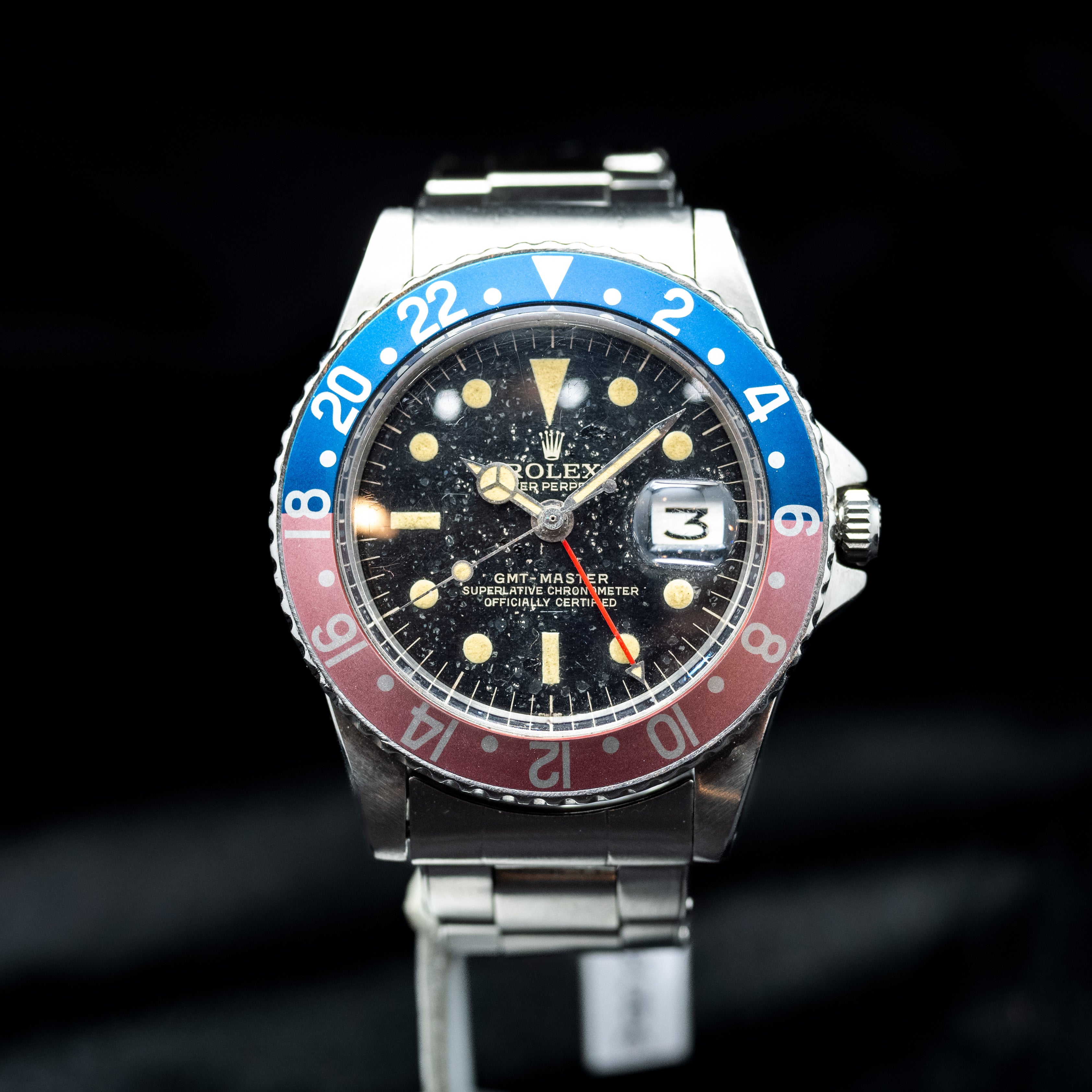 Rolex GMT Gilt Underline Ref. 1675 - L'Atelier du Temps