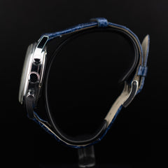 Lip Chonograph « Rallye Blue » ref 42687 / Valjoux 7733