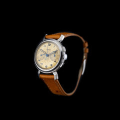 Jaeger Chronographe “Scarabée lungs” (1950’s)