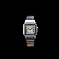 Cartier Santos Galbée «White dial» (1990’s)
