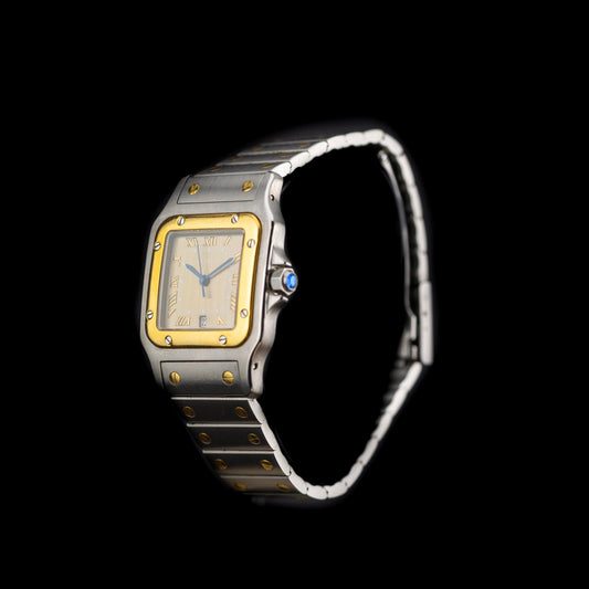 Cartier Santos Galbée «Golden» (1990’s)