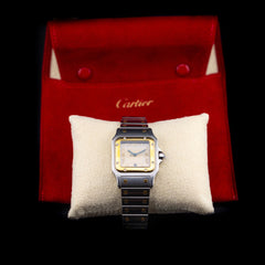 Cartier Santos Galbée «Golden» (1990’s)
