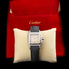 Cartier Santos Galbée «Coffee dial» (1990’s)