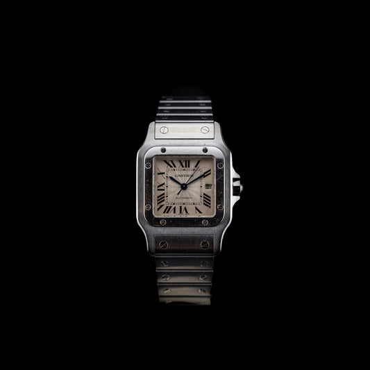 Cartier Santos Galbée «Big Roman dial»  (2000’s)