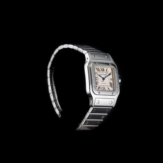 Cartier Santos Galbée «Big Roman dial»  (2000’s)