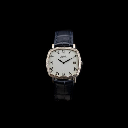Piaget TV Screen «Écorce White Gold» (1970’s)