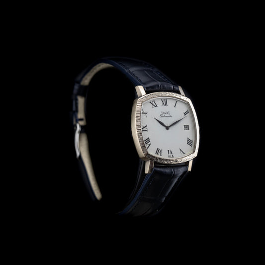 Piaget TV Screen «Écorce White Gold» (1970’s)