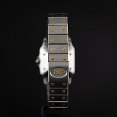 Cartier Santos ref 2961 en or et acier