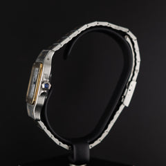 Cartier Santos ref 2961 en or et acier