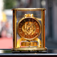 Pendule Jaeger-LeCoultre Atmos "Hermès" - L'Atelier du Temps