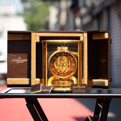 Pendule Jaeger-LeCoultre Atmos "Hermès" - L'Atelier du Temps