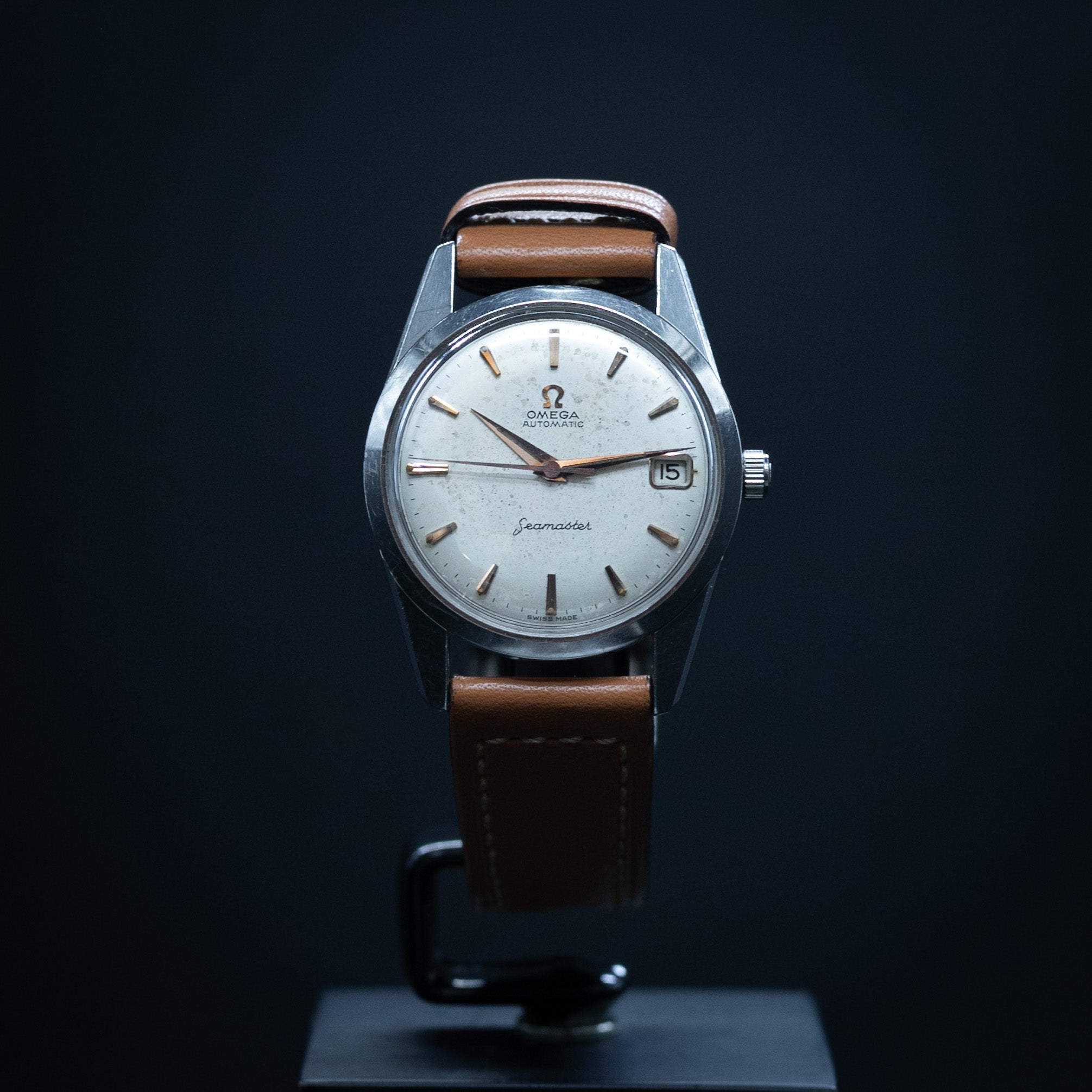Omega seamaster date - L'Atelier du Temps