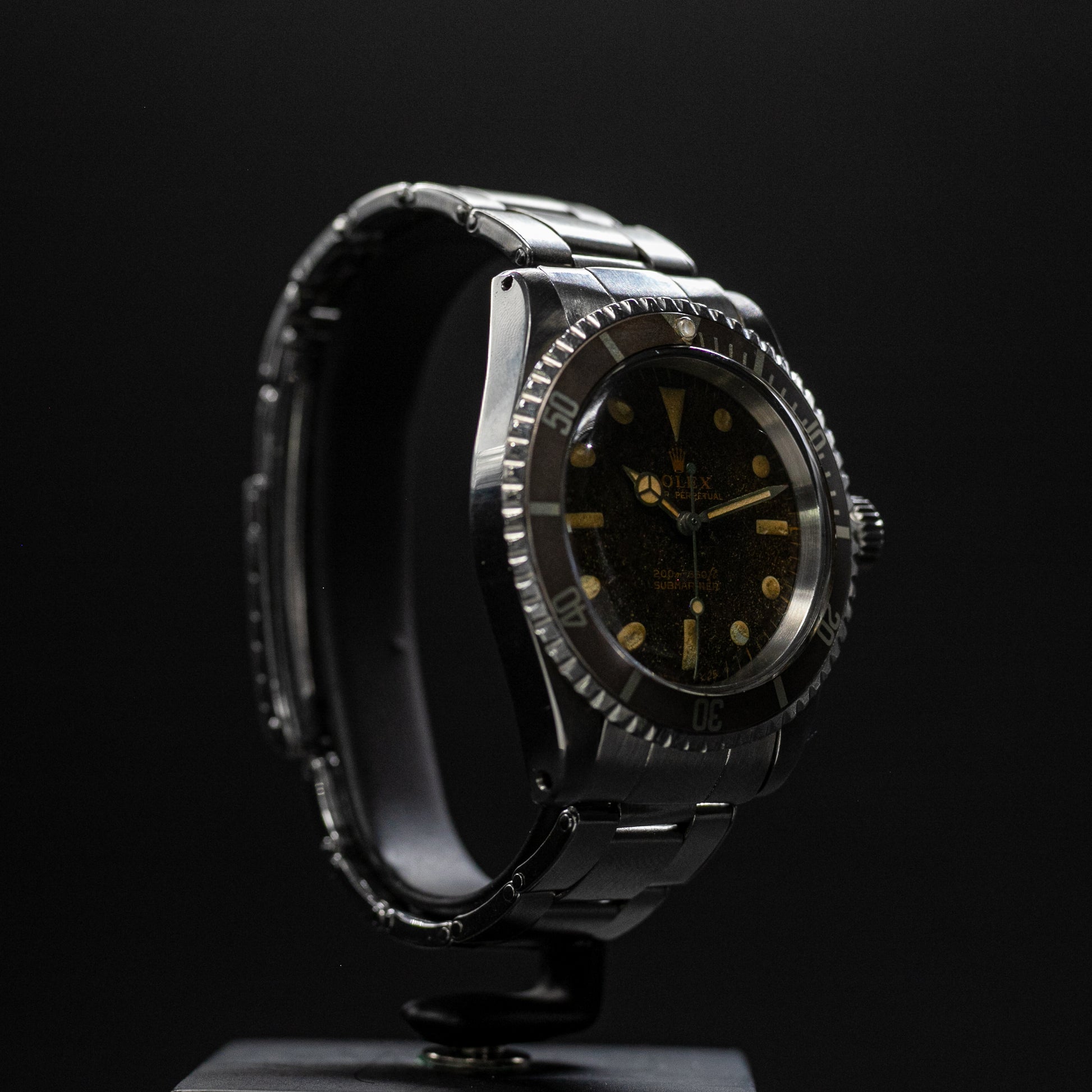 Rolex Submariner 5513 GILT Tropical - L'Atelier du Temps