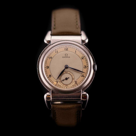 Omega Petite Seconde «Scarabée lungs» (1940’s)