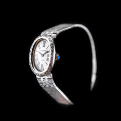 Cartier Baignoire Or Blanc (1970’s)