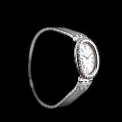 Cartier Baignoire Or Blanc (1970’s)