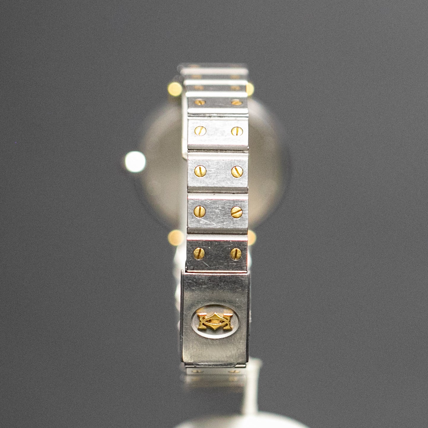 Cartier Santos Burgundy - L'Atelier du Temps