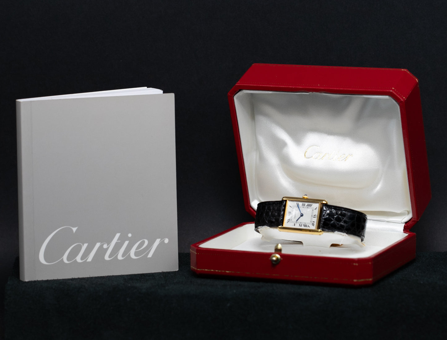 Cartier Tank Louis Cartier or 1140 Full set jamais portée