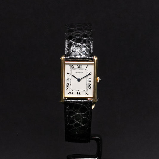 Cartier Tank Louis Cartier or 1140 Full set jamais portée