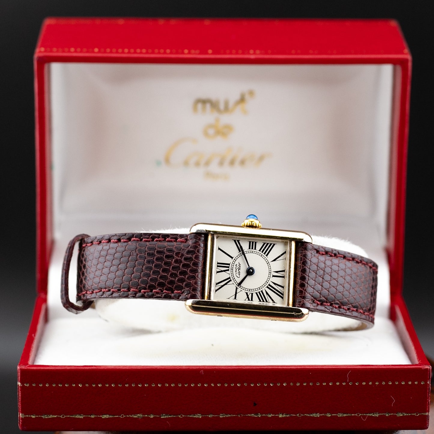 Cartier Must Tank Full Set