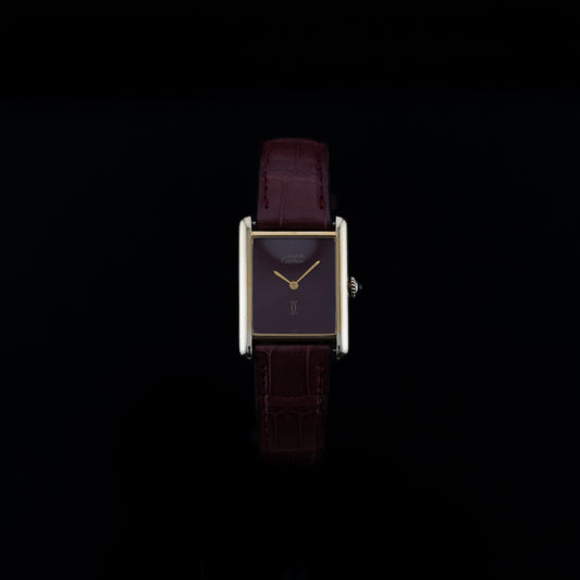 Cartier Must Tank «Burgundy» (1990’s)