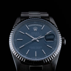Rolex Day Date 18239 « White Gold » (1990)