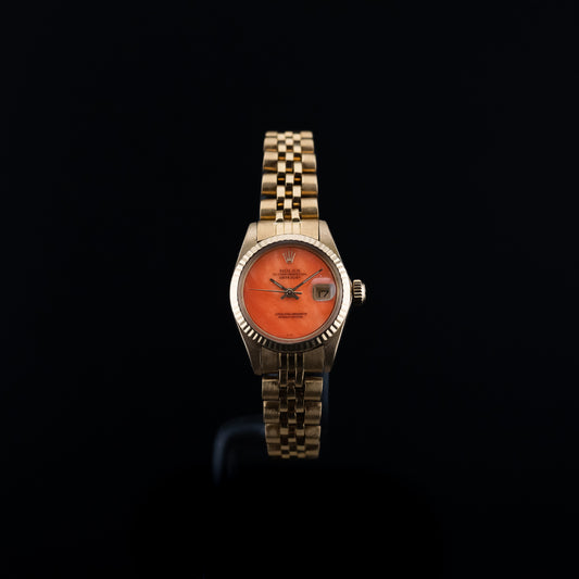 Rolex Lady Datejust 6917 « Coral Dial » (1981)