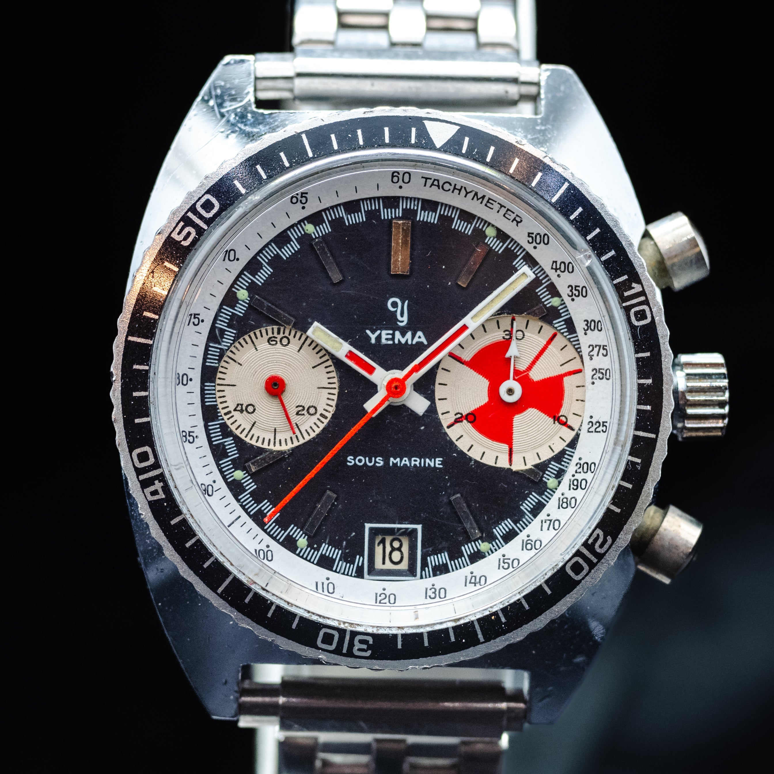 Yema sous marine chronographe - L'Atelier du Temps