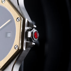 Cartier Santos Octogonal «Burgundy» (1980’s)