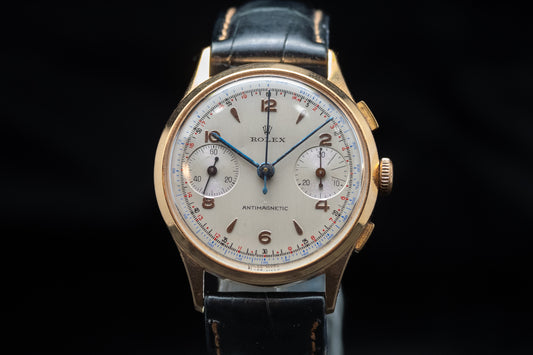 Rolex Chronographe Or jaune 18k ref.3695 - L'Atelier du Temps
