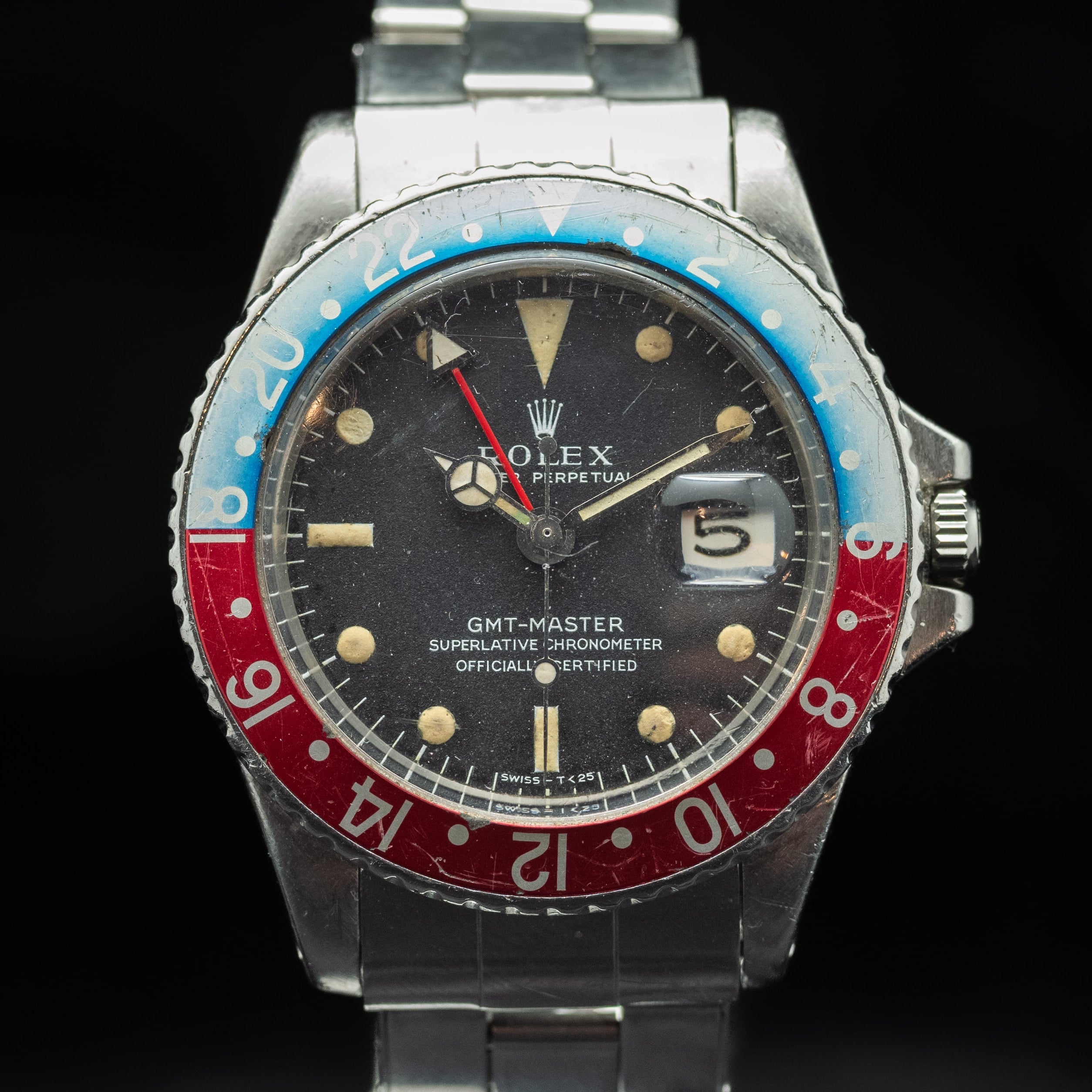 Rolex GMT Master 1675 Long E - L'Atelier du Temps