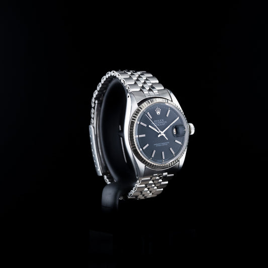 Rolex Datejust 1601 «Black Dial» (1969)
