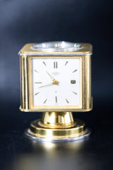 Pendulette Angélus Météo Plaqué Or - L'Atelier du Temps