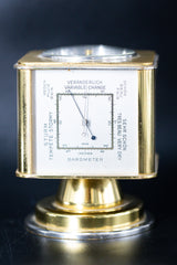 Pendulette Angélus Météo Plaqué Or - L'Atelier du Temps