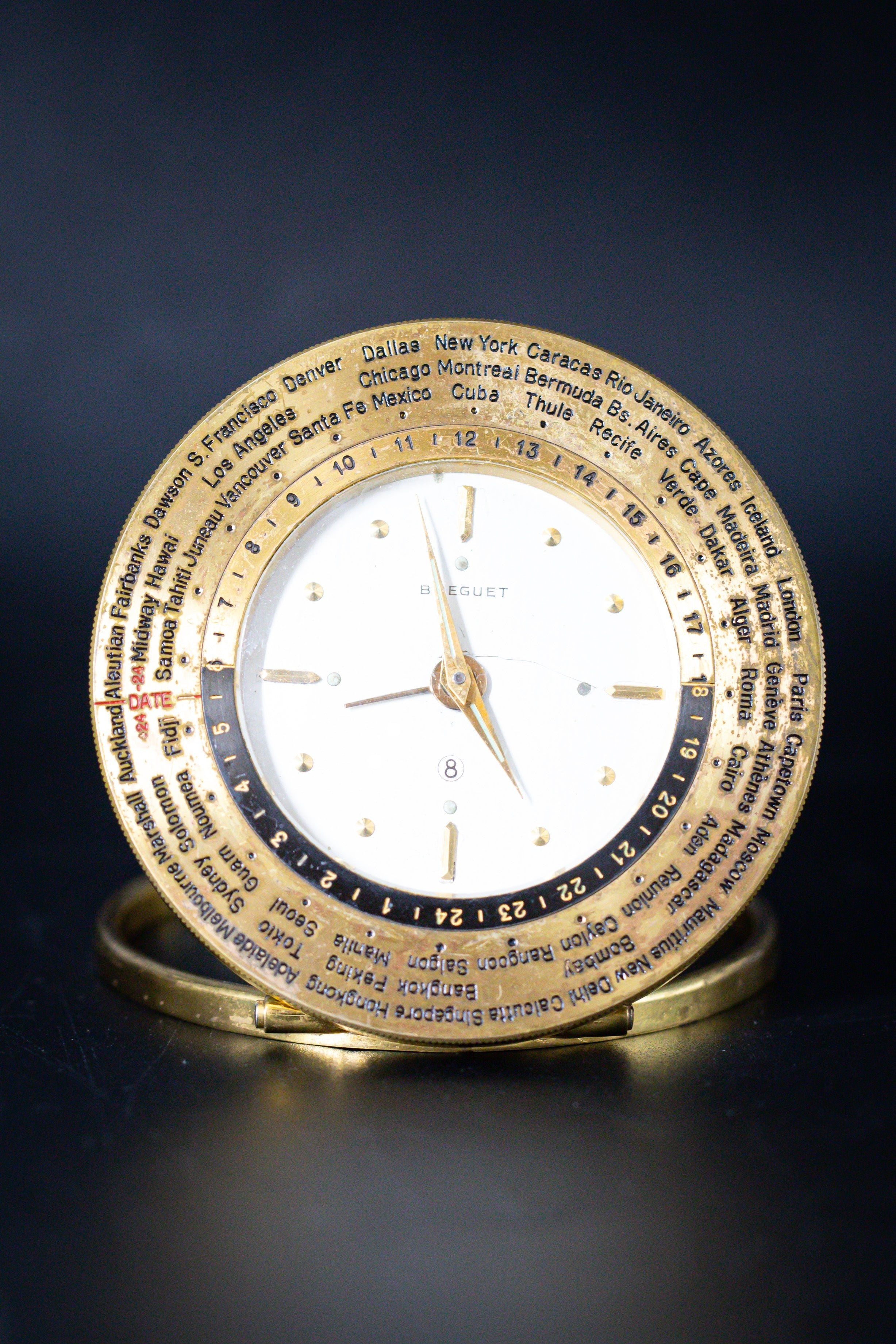 Pendulette de bureau Breguet WorldTime - L'Atelier du Temps