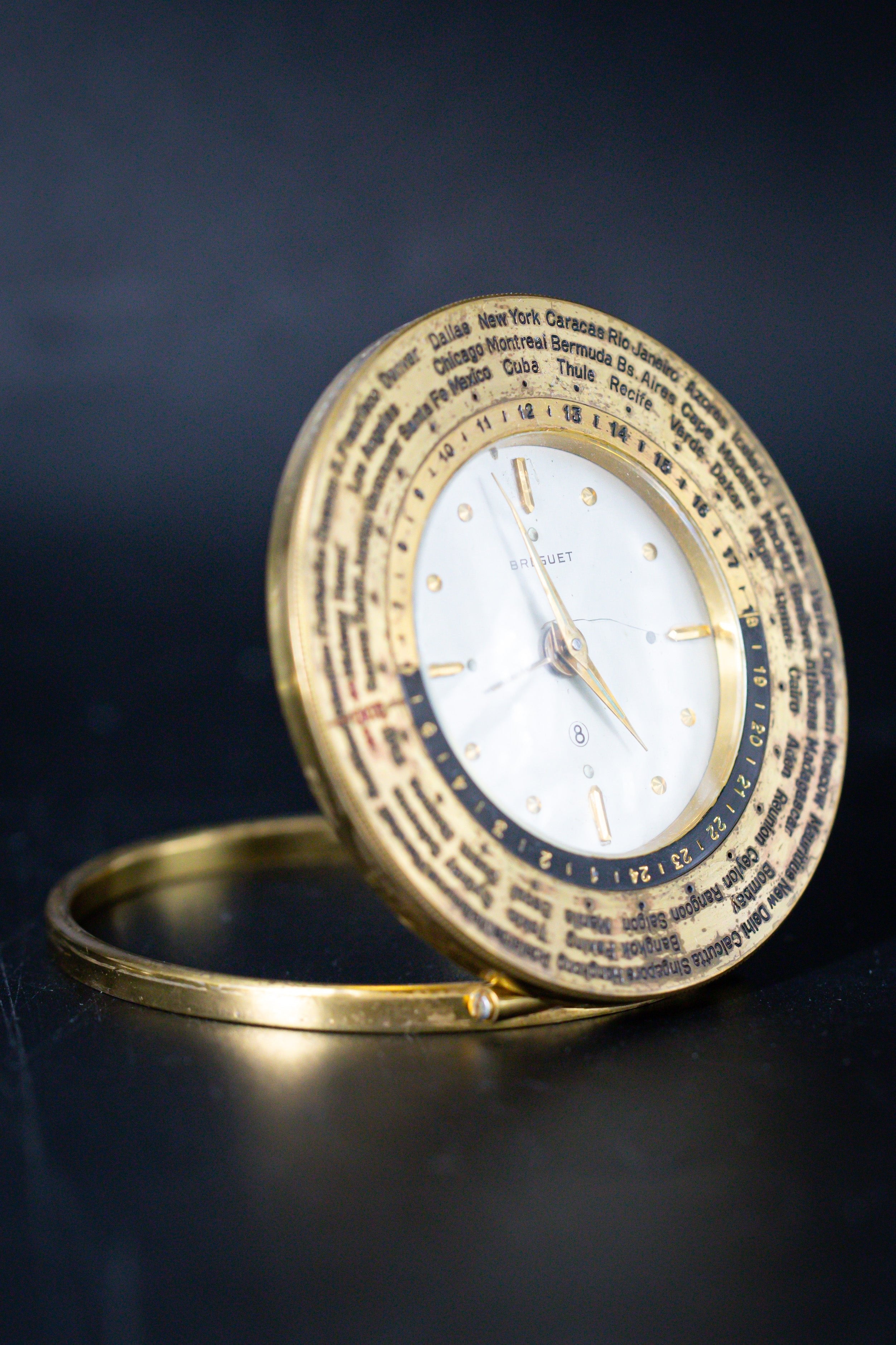 Pendulette de bureau Breguet WorldTime - L'Atelier du Temps
