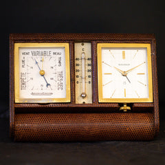 Pendulette Station Météo Jaeger-Lecoultre - L'Atelier du Temps