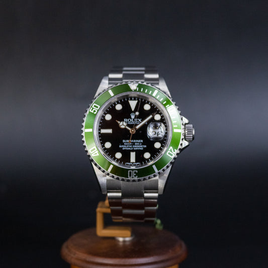 Rolex Submariner anniversaire "Kermit" - L'Atelier du Temps