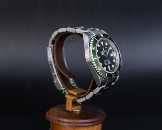 Rolex Submariner anniversaire "Kermit" - L'Atelier du Temps